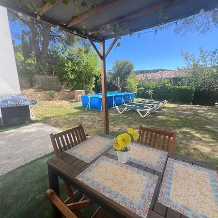 Apartamento Loft, Jardin Y Piscina Privada Romanya de la Selva Bagian luar foto